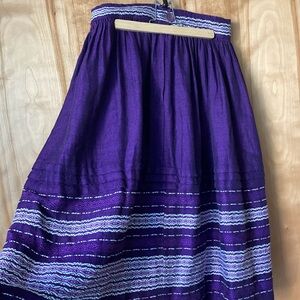 1940s handwoven skirt | Barber’s